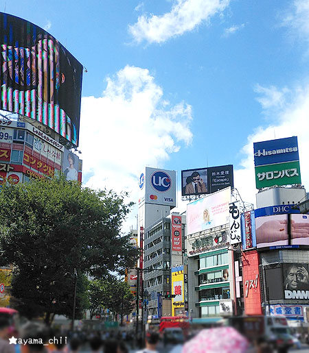 渋谷ハチ公口からJMAモニターの会場まで行くよ