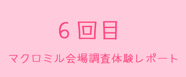 マクロミル会場調査体験レポート6回目 マクロミル会場調査体験レポート6回目