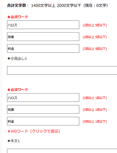 ルポの投稿方法