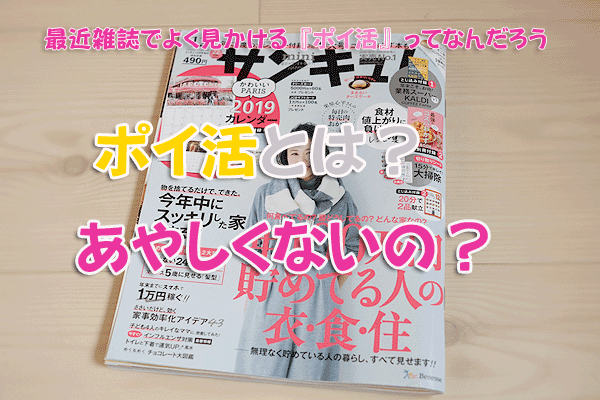 ポイ活とは！最近雑誌で見かけるポイ活について