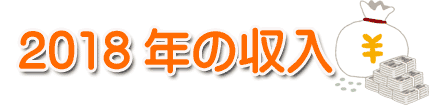 2018年のネット収入