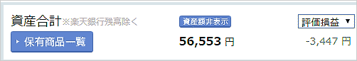 2020年5月18日のNISAの損益