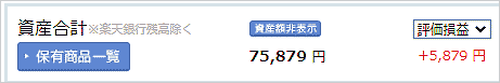 2020年6月10日のNISAの損益