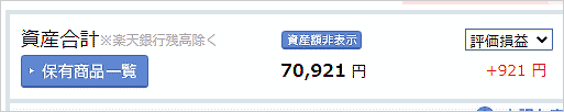 2020年6月16日のNISAの損益