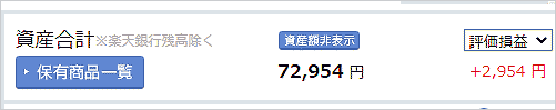 2020年6月18日のNISAの損益