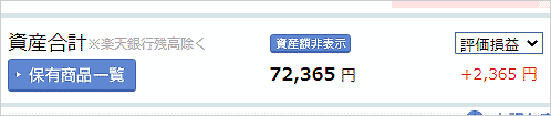 2020年6月19日のNISAの損益