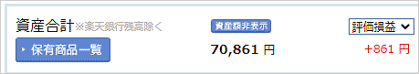 2020年6月2日のNISAの損益