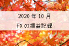 2020年10月のFXの損益記録