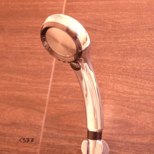 ファインバブルシャワーヘッド掃除終了